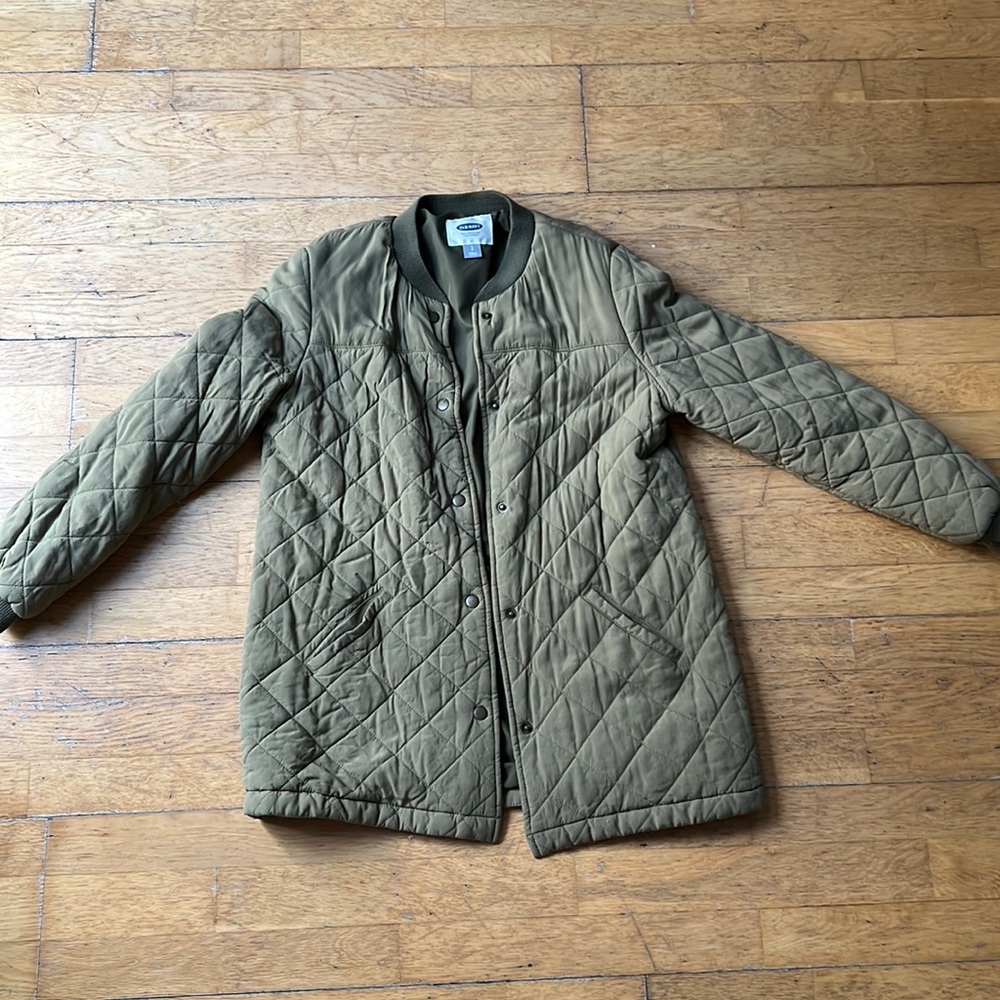 Padded bomber jacket